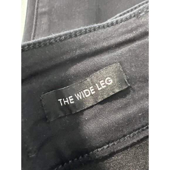 G by Giuliana G Soft Denim High Rise Wide Leg Jean Plus Size 18W Black Rinse NEW - Picture 4 of 9